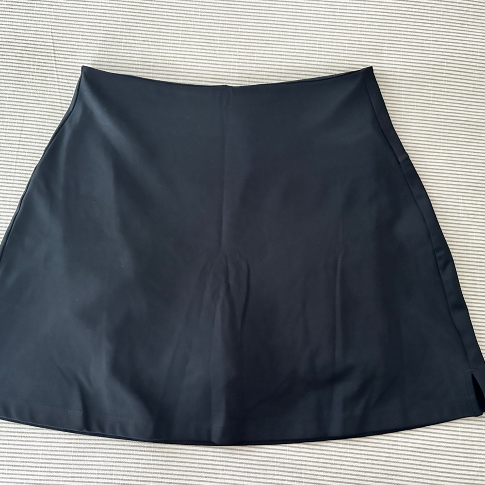 Girlfriend Collective Black Mini Skirt
